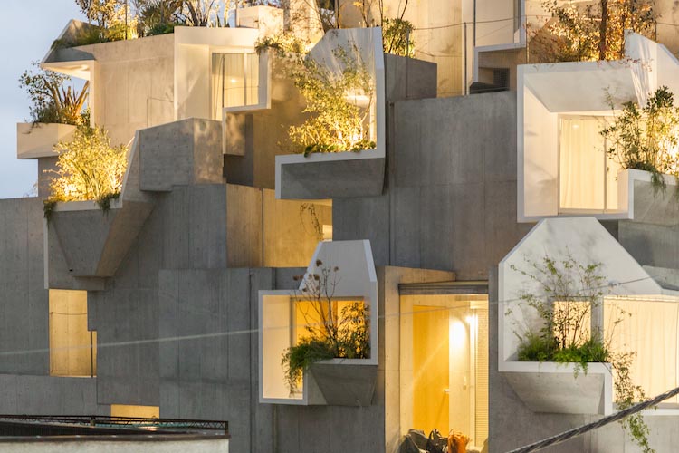Akihisa Hirata diseña Tree-ness. Un edificio residencial en Tokio inspirado en una casa árbol