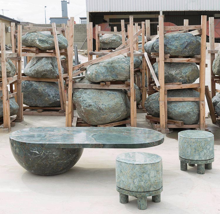 Muebles de piedra. Rooms estudio. Nata Janberidze. Keti Toloraia. Life on Earth