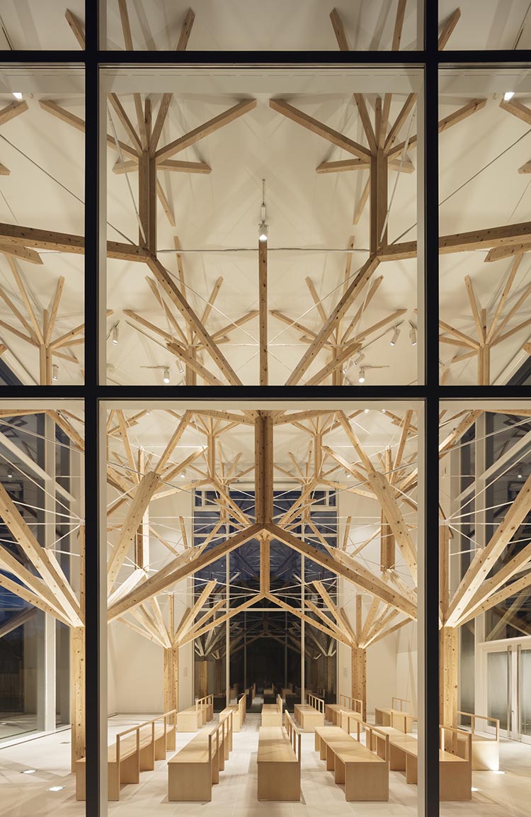 Agri Chapel. Arquitectura japonesa religiosa
