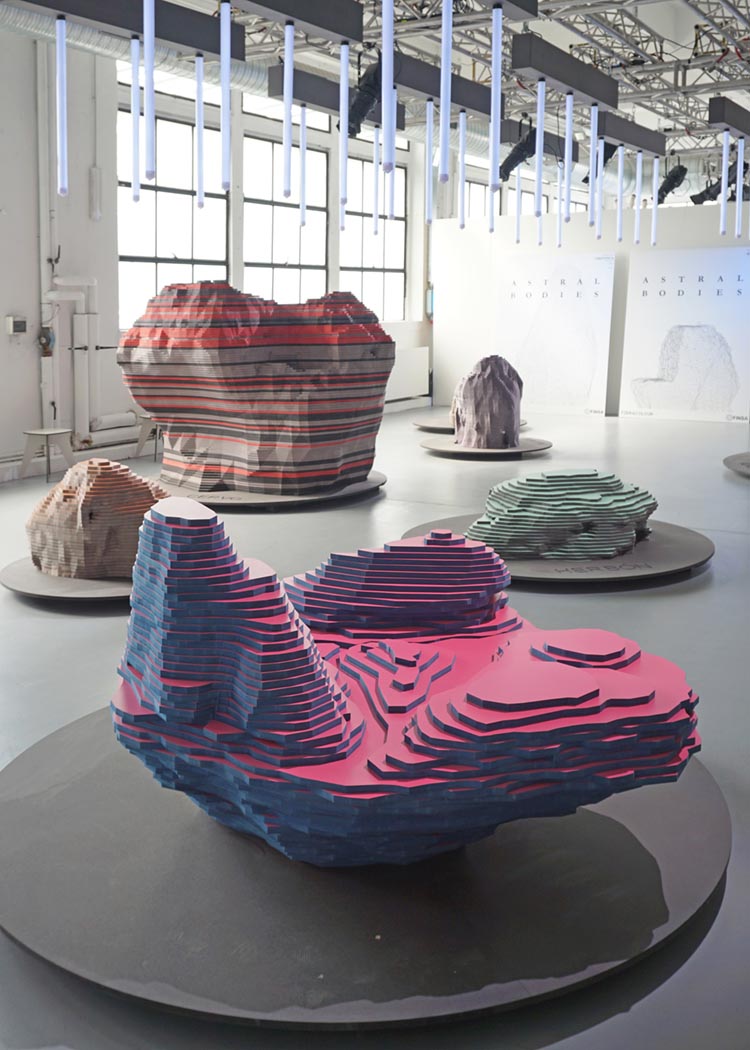 Astral Bodies en Madrid Design Festival. Finsa + Enorme Studio