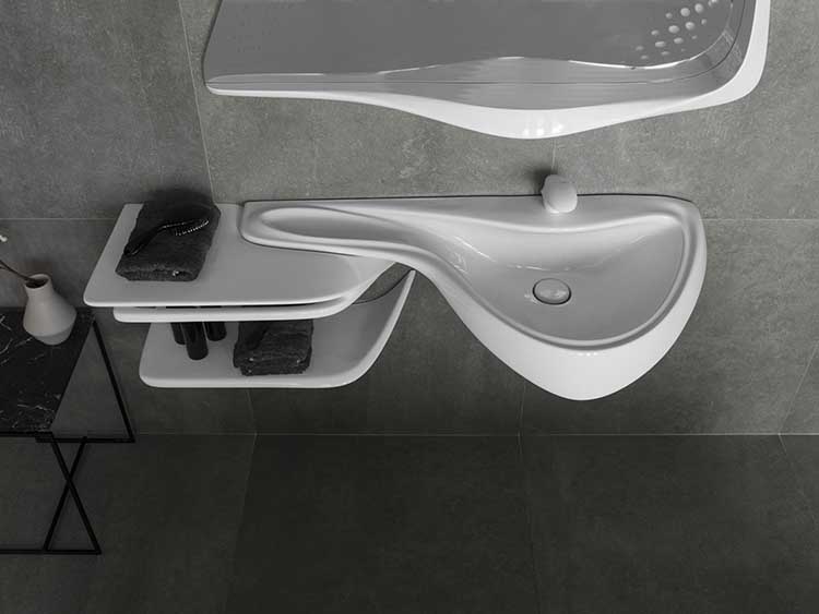 Vitae Collection. Zaha Hadid para Noken de Porcelanosa