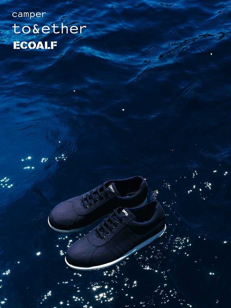 Camper Together & Ecoalf. Nueva versión de los icónicos “Pelotas”.