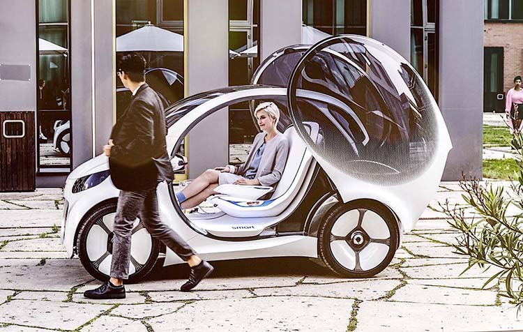 Smart Vision EQ Fortwo coche autónomo