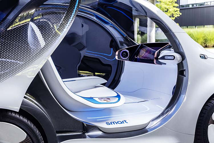 Smart Vision EQ Fortwo coche autónomo