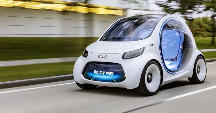 Smart Vision EQ Fortwo coche autónomo