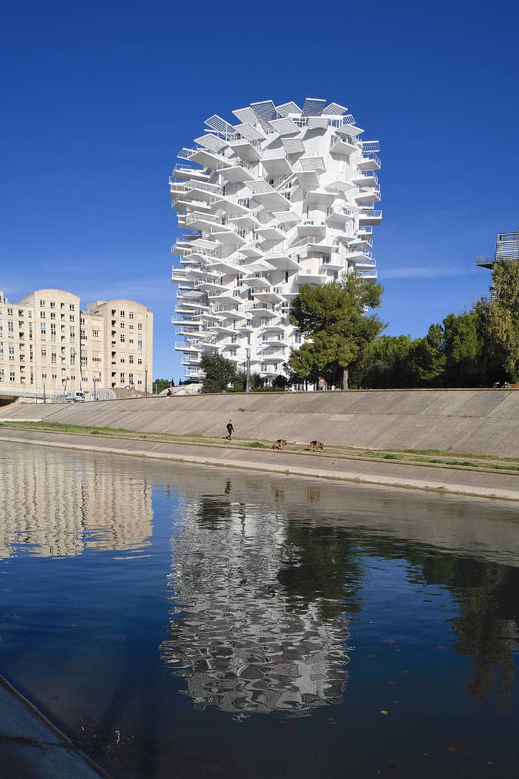 Edificio de viviendas, Arbre Blanc.