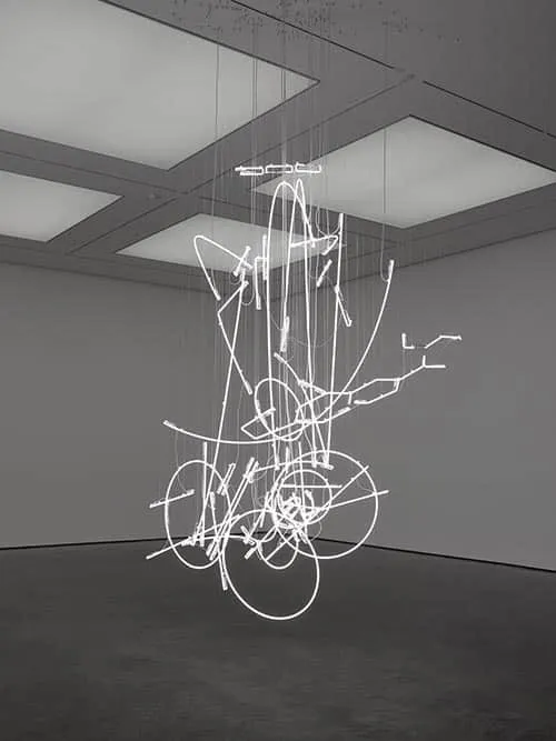 Neon Forms (after Noh II) . 
Foto: White Cube (George Darrell)