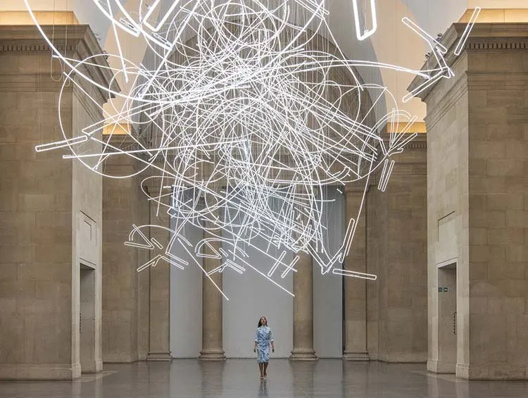 Forms in Space...by Light (in Time), 2017. Photography: Joe Humphrys / Tate Britain.