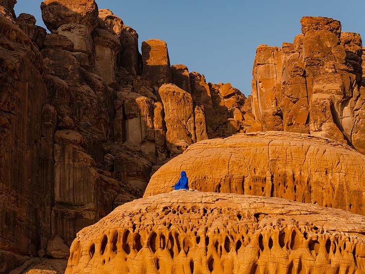 Site specific art en el desierto de Al Ula