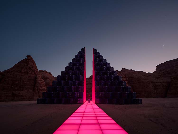 Desert X. Site specific art en el desierto de Al Ula