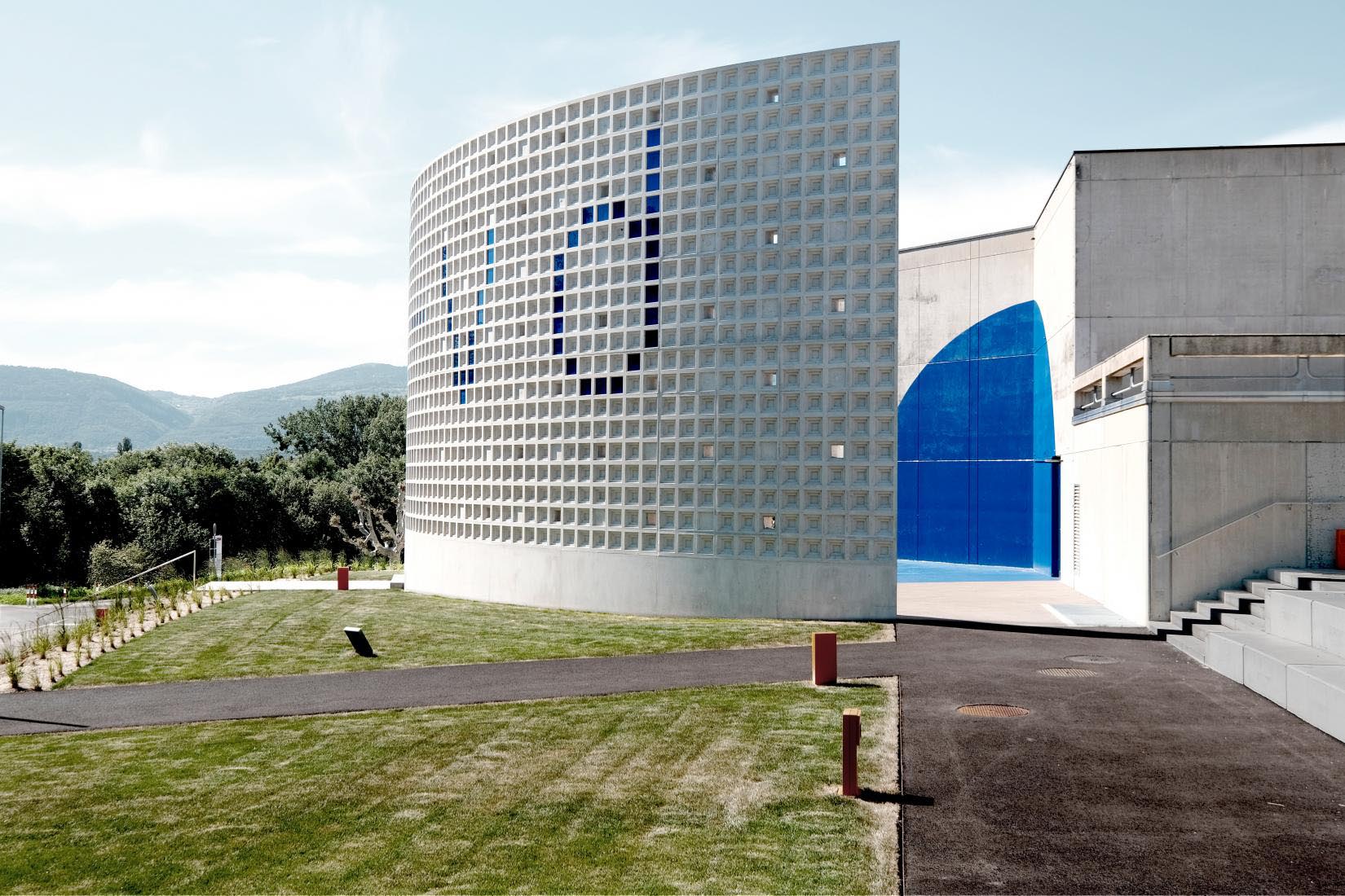 Arquitectura en la universidad de Yverdons-les-Bains. A&F architectes