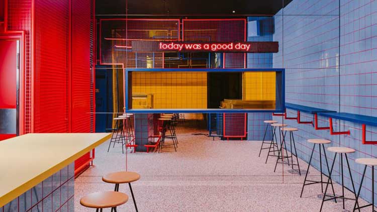 Interiorismo retro urbano en BIGGY Bar