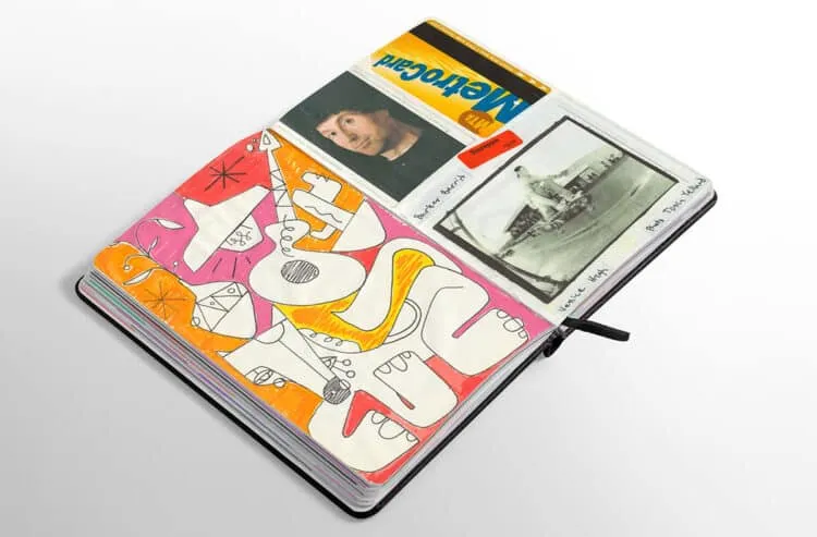 Los sketchbook del artista Rubén Sánchez. Kickstarter y Slanter