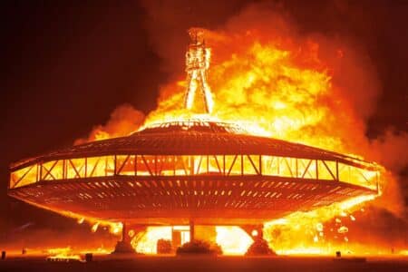 Fotos: NK Guy. Taschen. Del libro Art of Burning Man