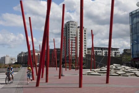 Grand Canal Square. Dublin