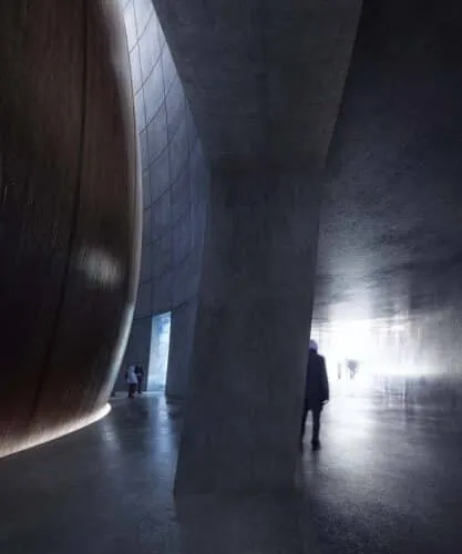 The Arc. Centro de visitantes del Svalbard Global Seed Vault