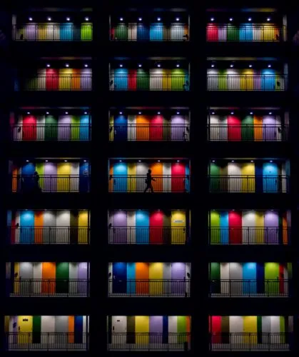 The Colorful Doors. Gerdie Hutomo. Urban Photo Awards 2020