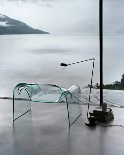 The Ghost Chair. Fiam Italy. Cini Boeri arquitecta y diseñadora