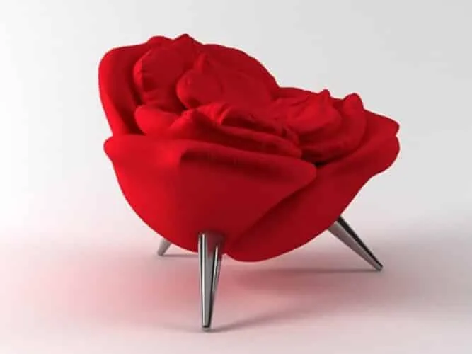 Rose Chair. Masanori Umeda. 1990
