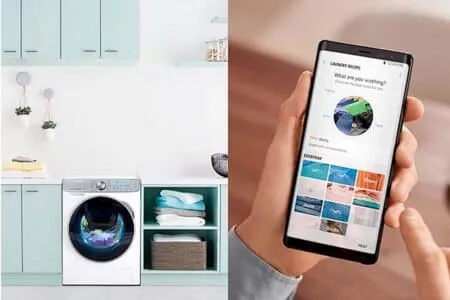 App SmartThings de las lavadoras Samsung