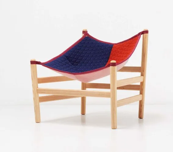 Kvadrat. Knit! Hammock Chair. Wataru Kumano