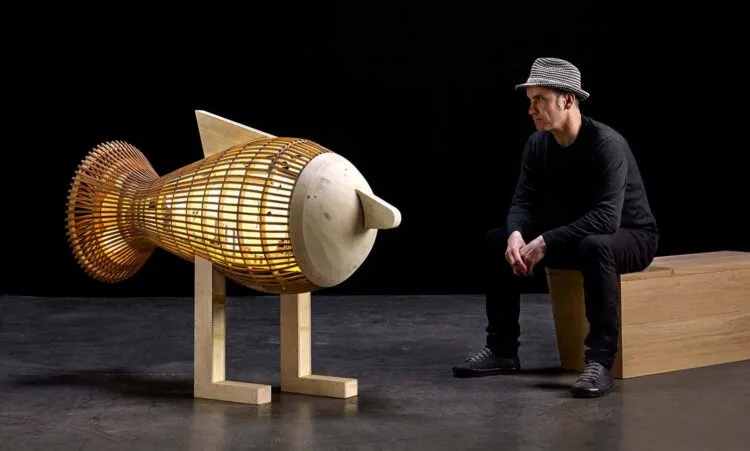Walking Fish. Isidro Ferrer. LZF Lamps. Premio Nacional de Diseño 2020