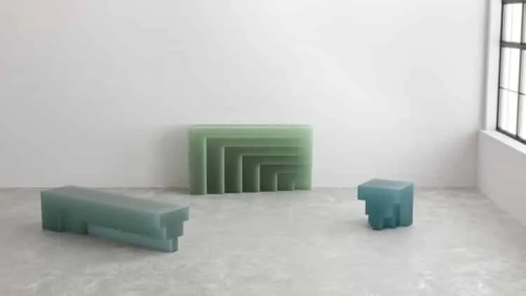 Pensativo Situación esponja G Collection. Muebles de resina por Niko Koronis
