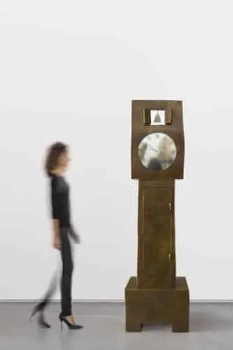 Grandfather Clock Brass. Maarten Baas. Carpenters Workshop Gallery