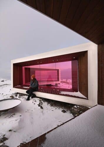 Arquitectura y naturaleza. Mirador de Madera. Biotope