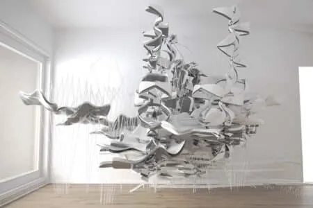 La sala. Manuel Monteserín. 3D art