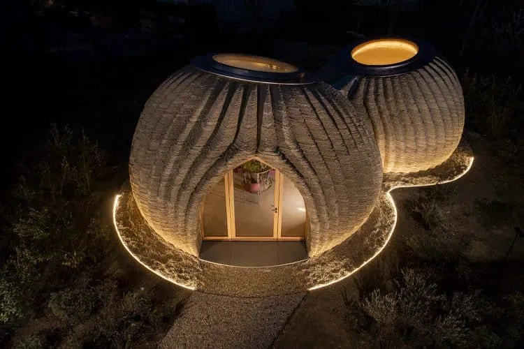 Tecla. Casa de barro impresa en 3D. Mario Cucinella Architects y WASP