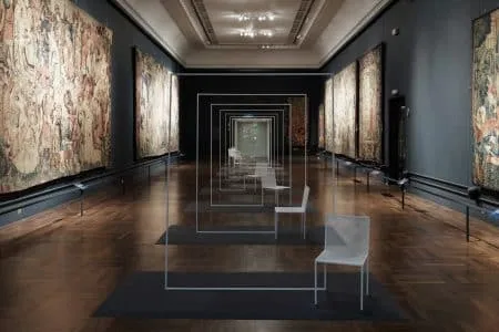 Mimicry chairs. Victoria and Albert Museum, Londres 2012. nendo. Diseñador japonés