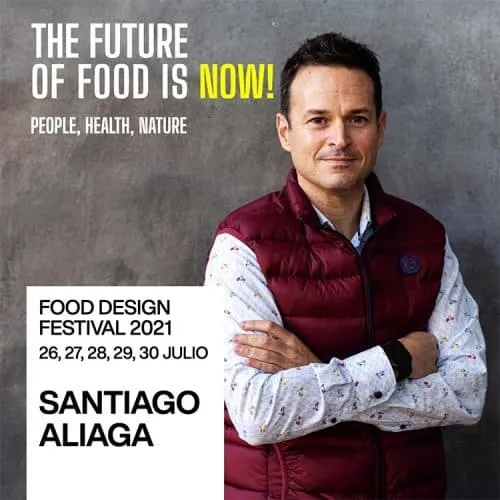 Santiago Aliaga. Food Design Festival 2021