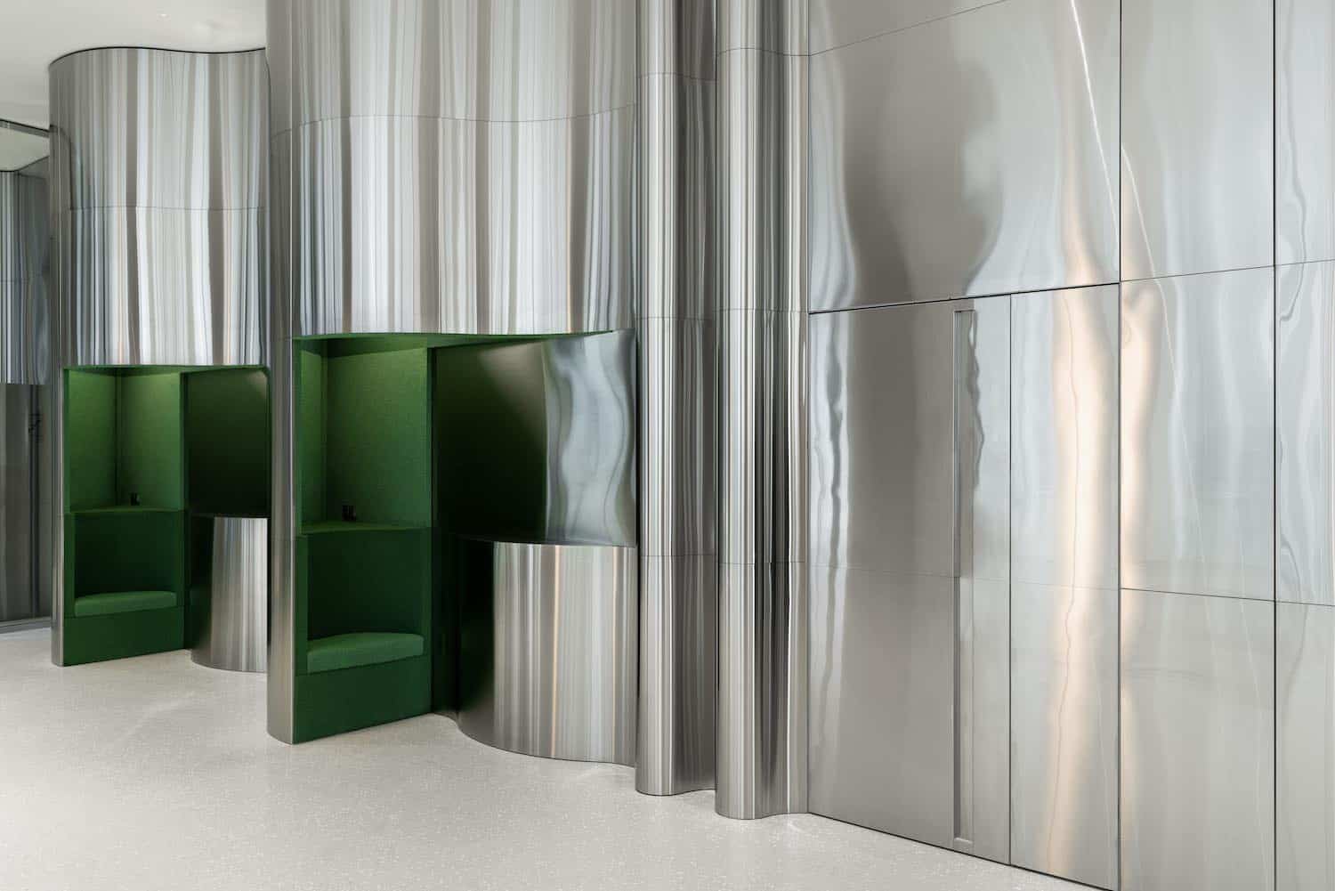 UNIT City, AKZ Architectura, vestíbulo empresarial, Ucrania