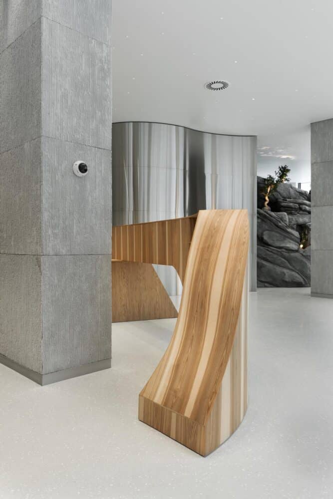 UNIT City, AKZ Architectura, vestíbulo empresarial, Ucrania