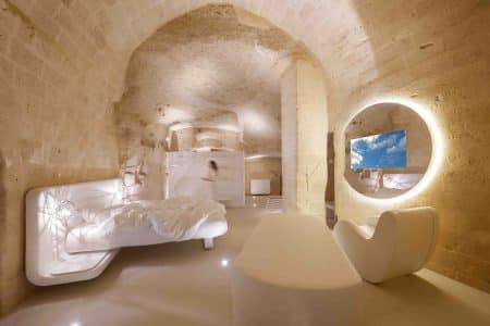 Aquatio Cave Luxury Hotel. Simone Micheli. Krion ®