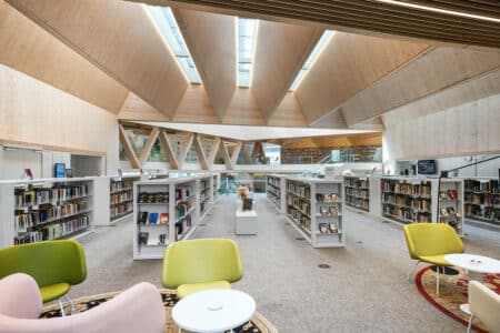 Biblioteca Gabriel García Márquez. SUMA Arquitectura. Biblioteca contemporánea