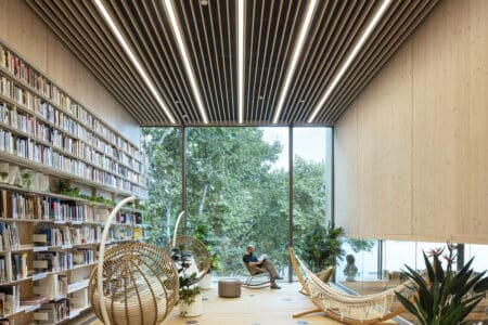Biblioteca Gabriel García Márquez. SUMA Arquitectura. Biblioteca contemporánea