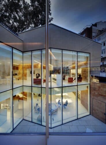 Biblioteca Joan Maragall. BCQ Arquitectura. Biblioteca Contemporánea
