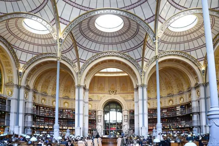 Biblioteca Nacional de Francia. conservación del patrimonio