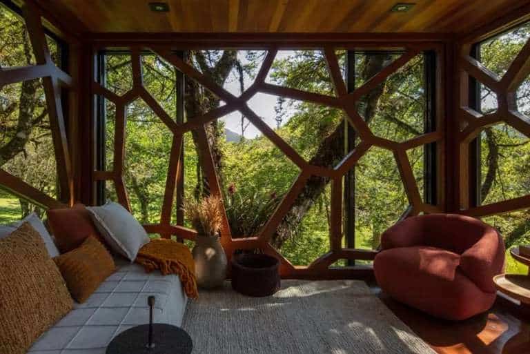 Casa árbol. Arquitectura de madera