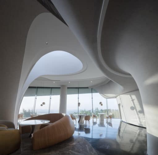 nave espacial, observatorio, Büro Ziyu Zhuang