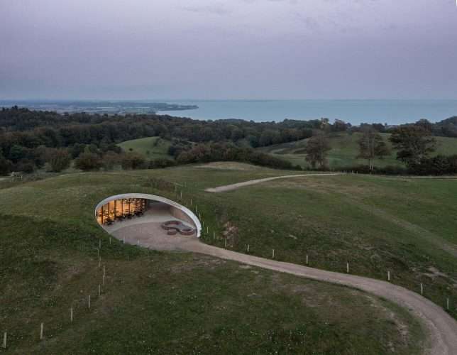 centro de visitantes. CEBRA architecture. Skamlingsbanken