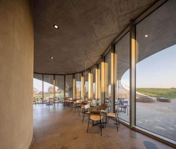 centro de visitantes. CEBRA architecture. Skamlingsbanken