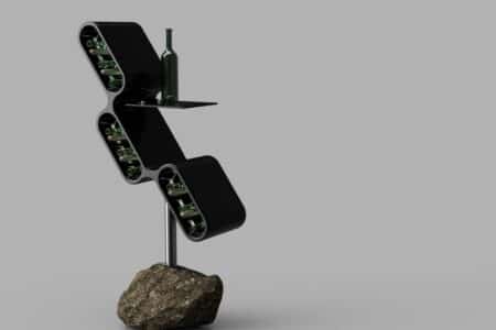 Cactus Wine Rack. Cloudwell Studios. Brussels Design September. Diseño belga