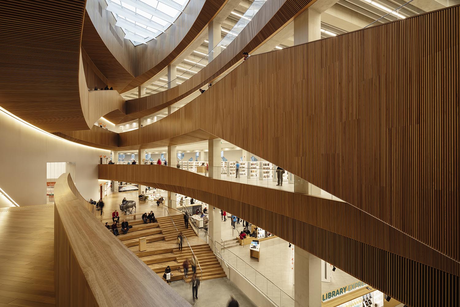Calgary's New Central Library. Snøhetta. Bibliotecas contemporáneas