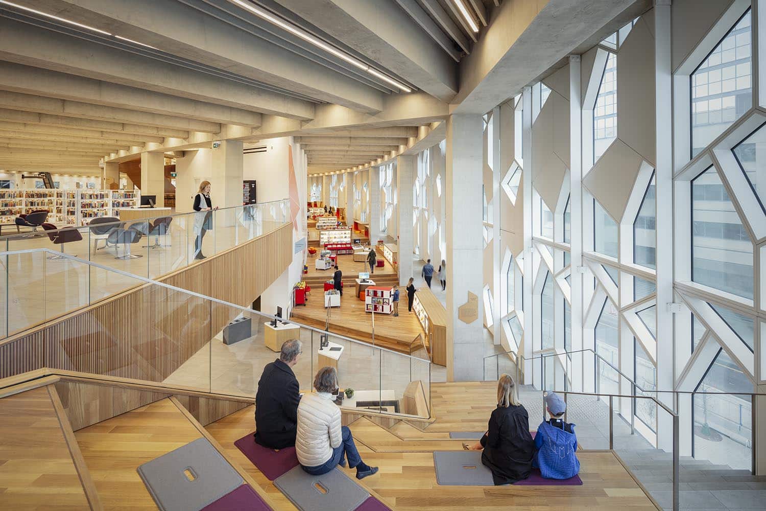 Calgary's New Central Library. Snøhetta. Bibliotecas contemporáneas