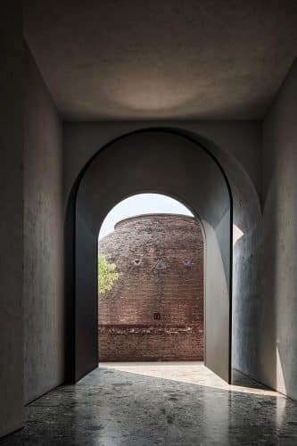 arquitectura de ladrillo rojo. Cheng Chung Design (CCD). arquitectura local de Yunnann