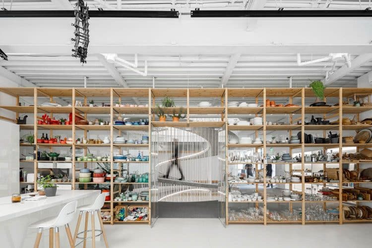 oficinas compartidas. Paulo Merlini Arquitectos. E goi. Clavel Kitchen