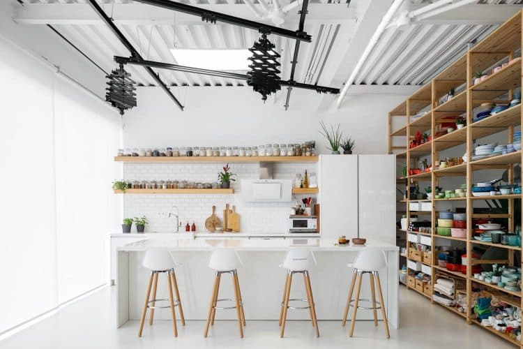 oficinas compartidas. Paulo Merlini Arquitectos. E goi. Clavel Kitchen